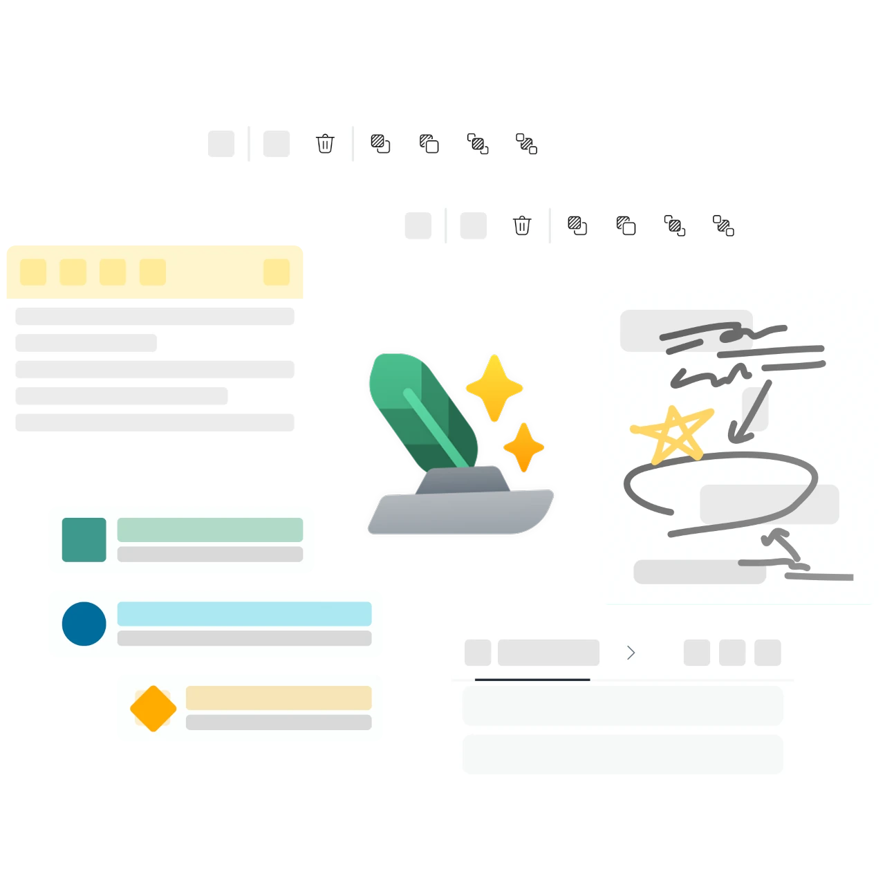 Notes, Boards & Presentations with ink